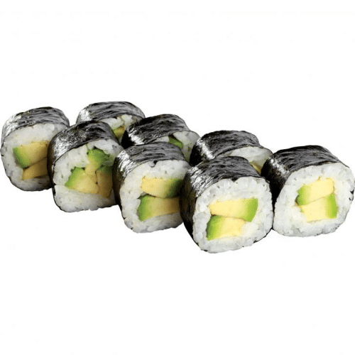 Maki avocado 8 stuks