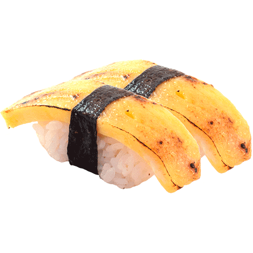 Nigiri flamed tamago