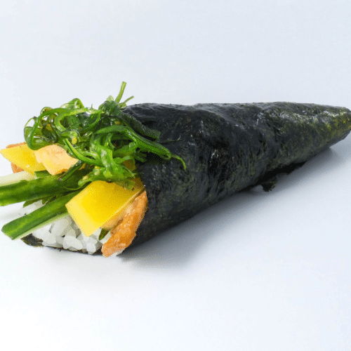 Veggie hand roll