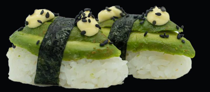 Glutenvrij: Avocado Nigiri
