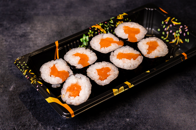 Zalm maki rol