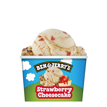 Ben & Jerry's Strawberry Cheesecake