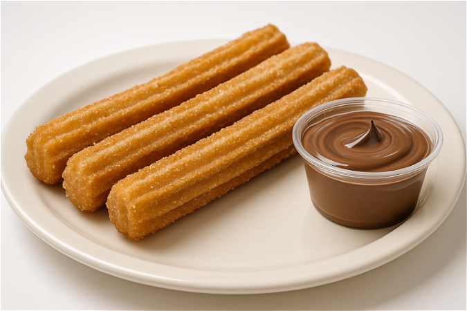 Churros (met kaneelsuiker)