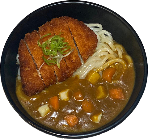 Udon Curry with Chicken Katsu