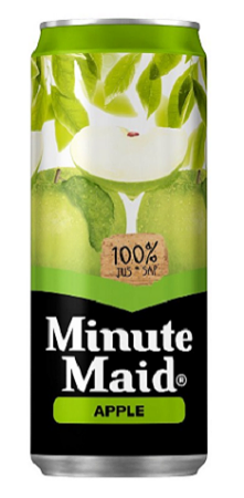 Minute Maid apple juice