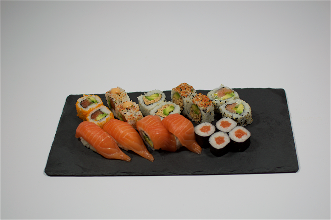 Salmon box, 16 stuks