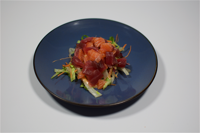 Sashimi salade