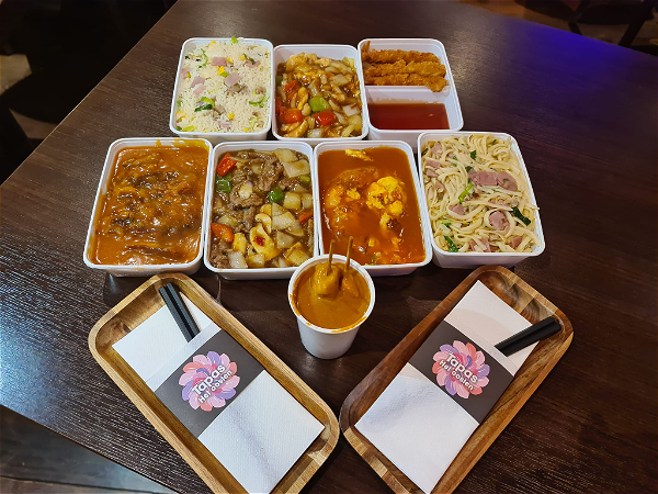 Chinese rijsttafel