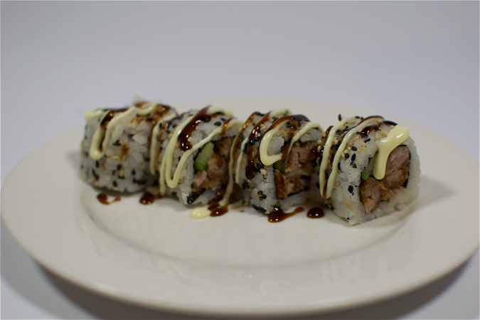 Tonkatsu maki uramaki