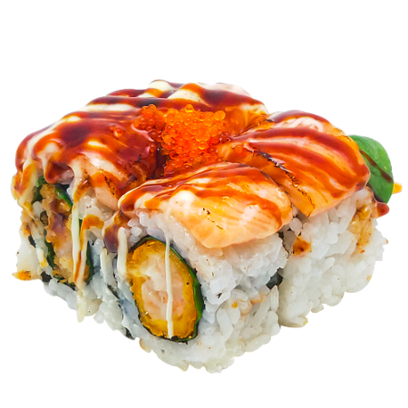 Salmon Ebi Roll