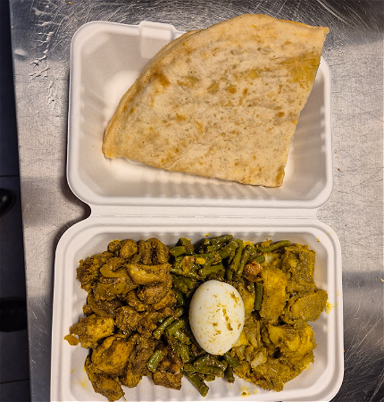 Menu Roti kip