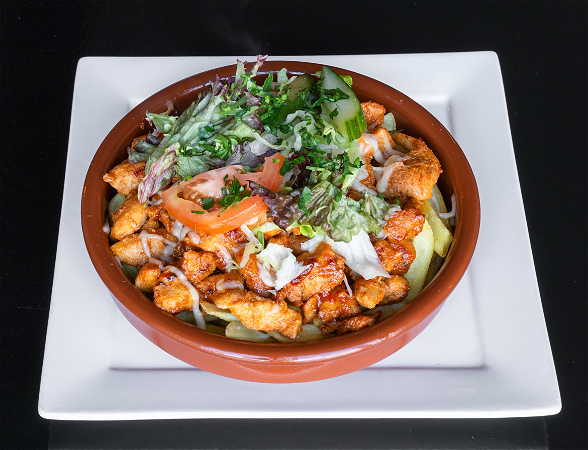 Kapsalon kipshoarma groot