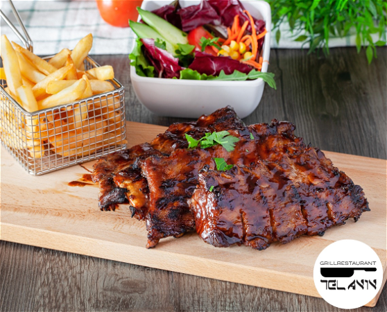 Spareribs knoflook