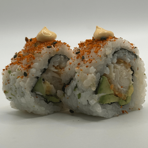 Spicy chicken uramaki hele rol