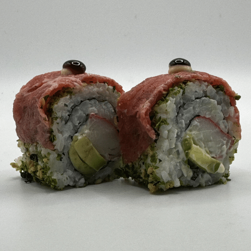 Surf and turf uramaki hele rol