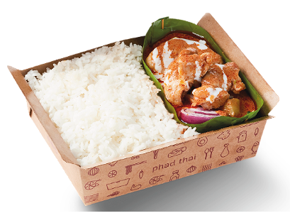 Massaman Chicken Curry with Rice