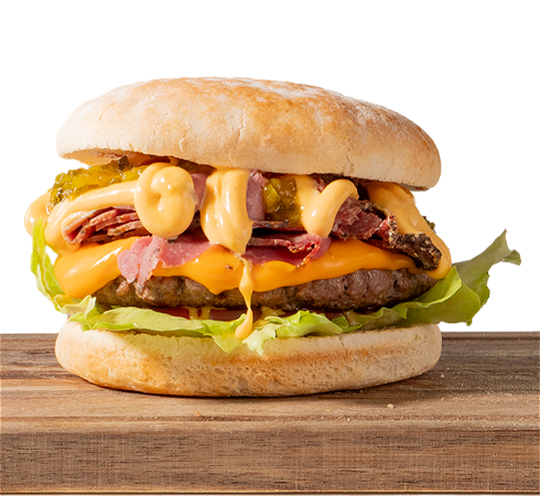 Pastrami Burger Deluxe