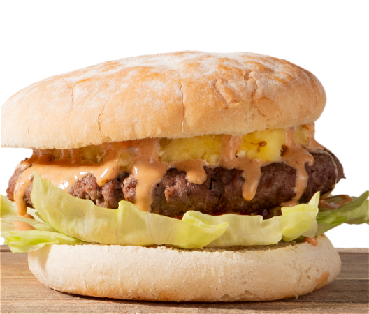 Hawaiian Burger Menu