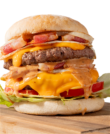 Double Anti Hangover Burger Menu