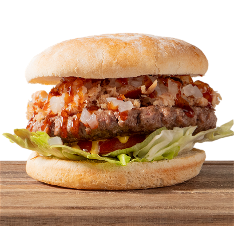 Pulled Chicken Burger Menu