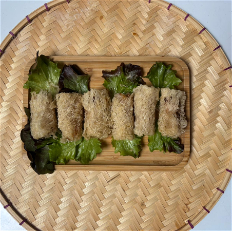 Seafood rijstnet loempia's 6.st