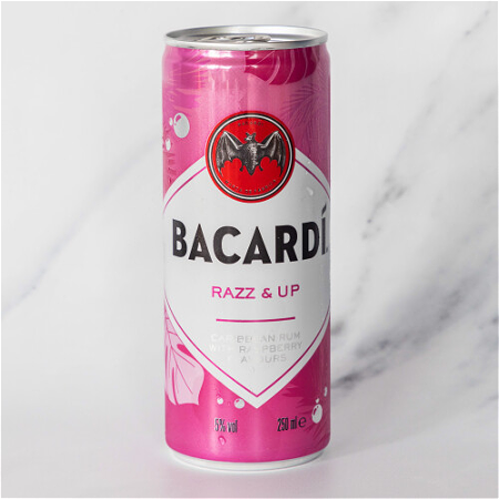 Bacardi Razz Up Blik (25cl)