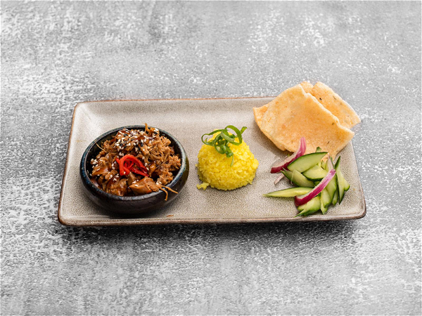 Hoofdgerecht Pulled chicken