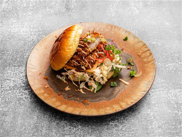 Brioche Bun Crispy chicken