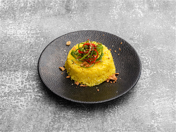 Nasi koening, gele rijst