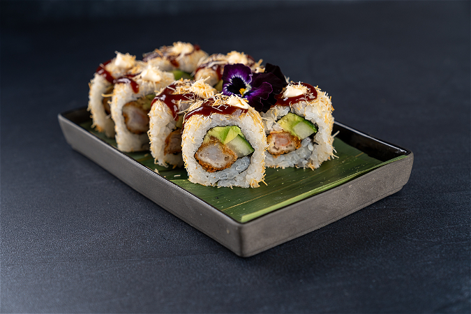 Crunchy chicken roll