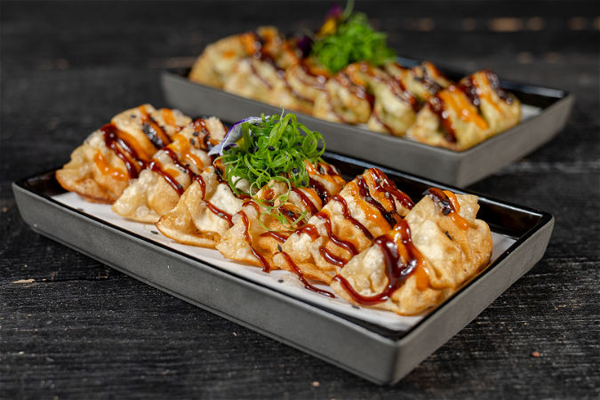 Crispy Chicken gyoza