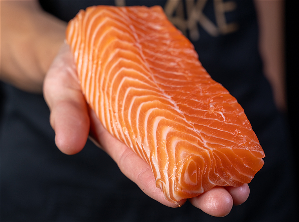 Zalm sashimi 