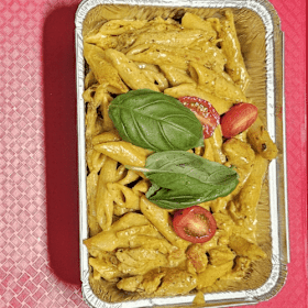 Pasta chicken alfredo
