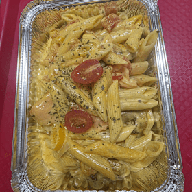 Pasta scampi spinaci