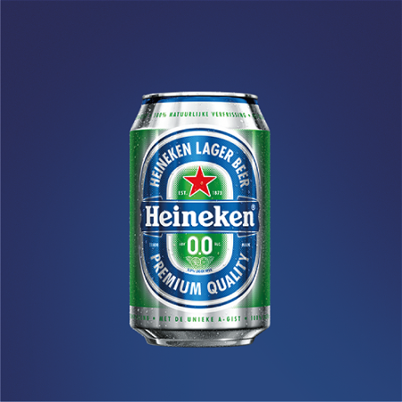 Heineken 0.0% blikje 330ml