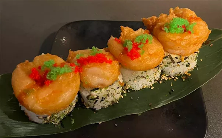 Ebi flower  maki  4st