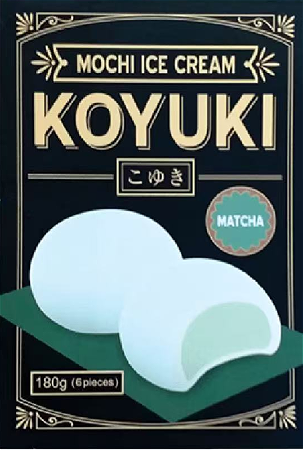 Mochi-ijs-Matcha 6st