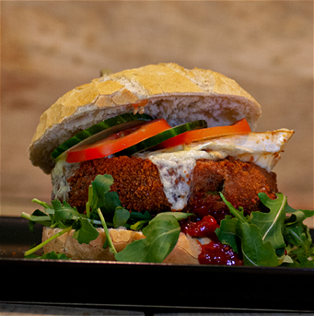 Captain's veggie burger