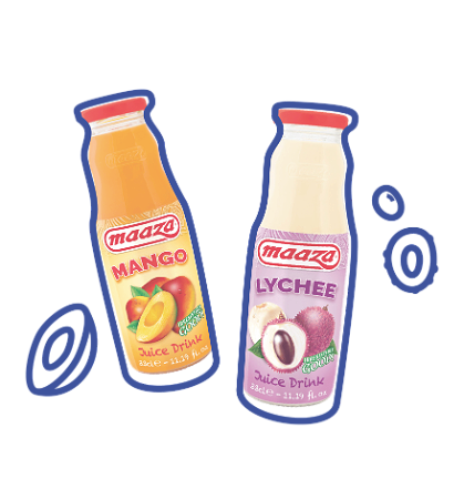 Maza lychee/mango 330ml