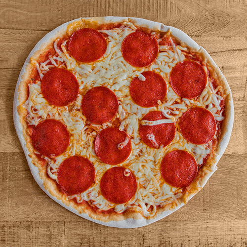 Pizza dubbel pepperoni
