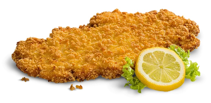 Kip Schnitzel Menu