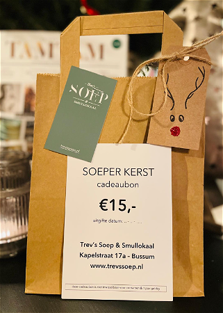 SOEPER KERST CADEAUBON 