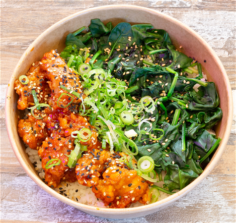 Korean chicken bowl