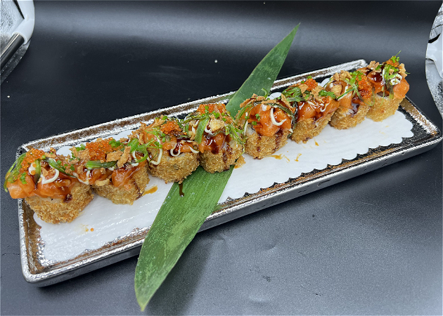 Krokante sushi Roll