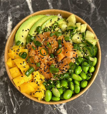 Pokebowl zalm