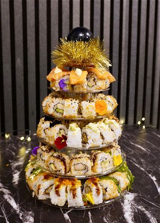 Sushi Kerstboom Large