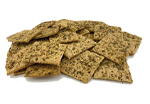 zuurdesem snack crackers za'atar - zeezout 150 gr