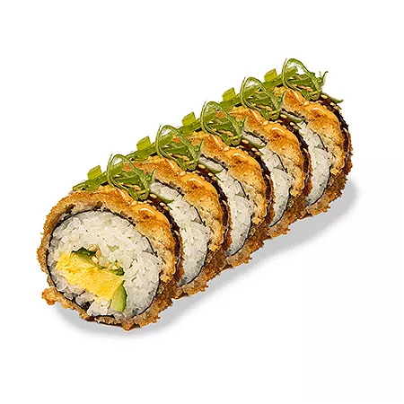 Crunchy fried vegetarian