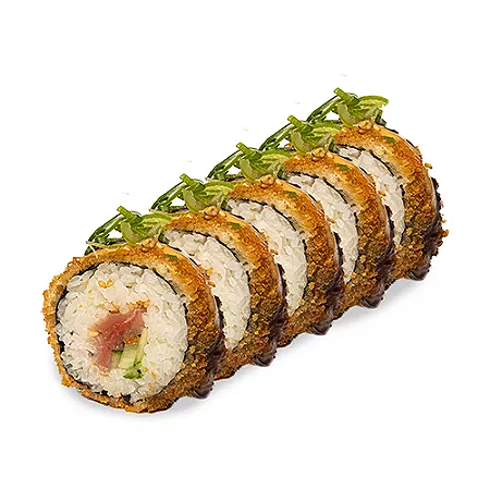 Crunchy fried tuna