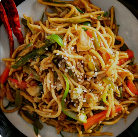 Indian Street Style Noodles